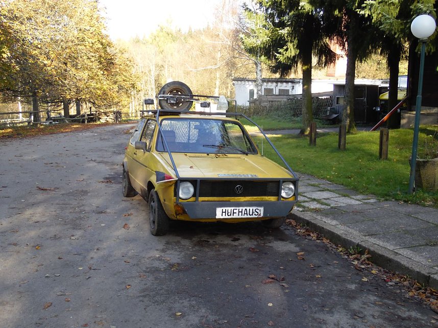 Zum Besuch im Hufhaus