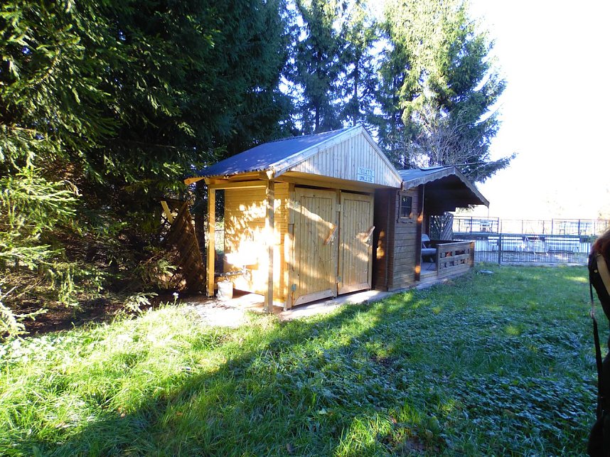 Zum Besuch im Hufhaus