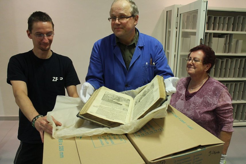 Die Himmelgartenbibliothek kehrt zur&uuml;ck