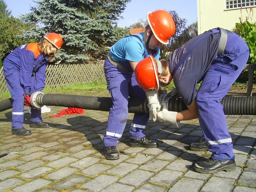 Die Jugendfeuer Auleben und Heringen stellte sich den Pr&uuml;fungen