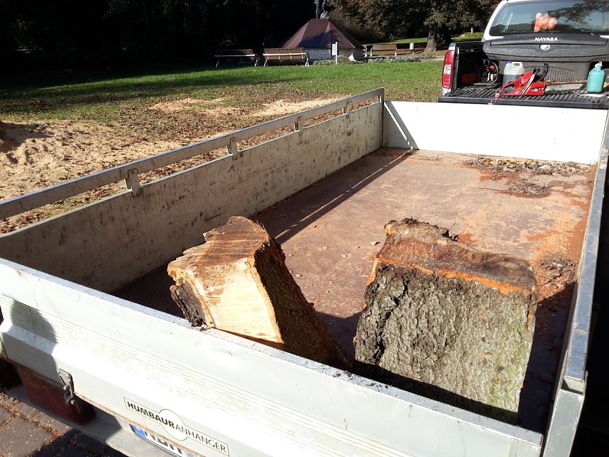 Der Rest wird entsorgt