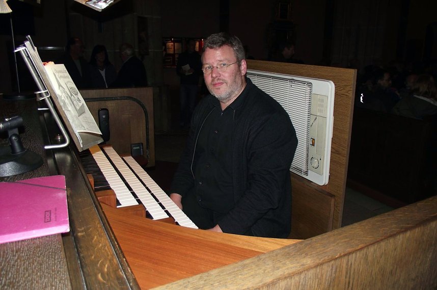 Organist Thomas Hofereiter