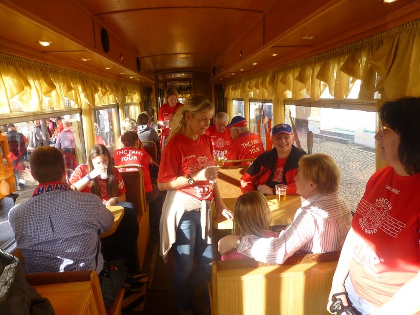 Die "Rote Wand" unterwegs