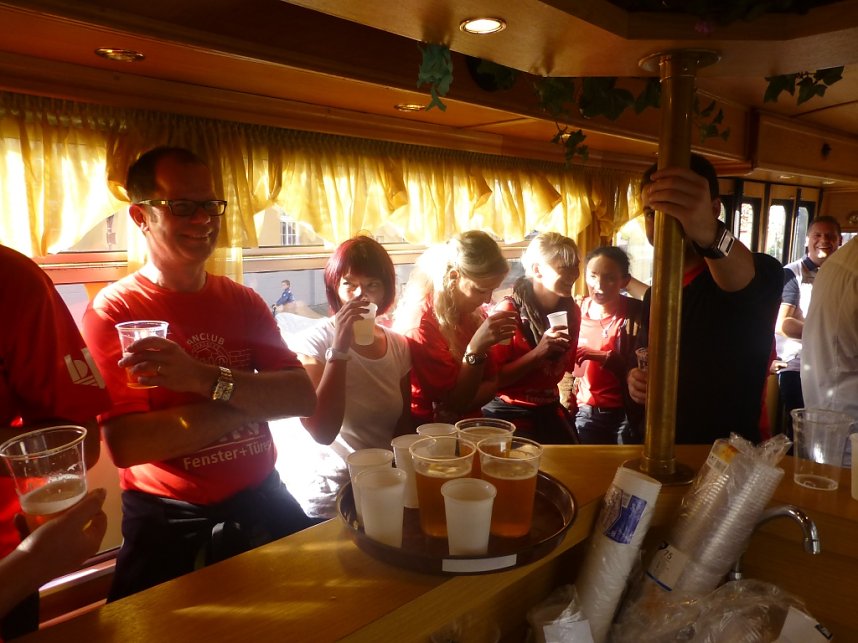 Die "Rote Wand" unterwegs