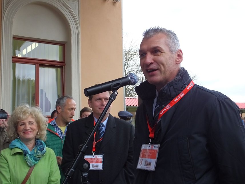 Taufe am Ellricher Bahnhof