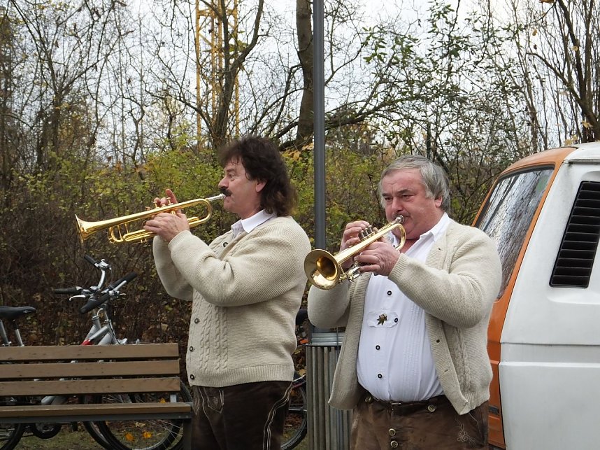 Taufe am Ellricher Bahnhof