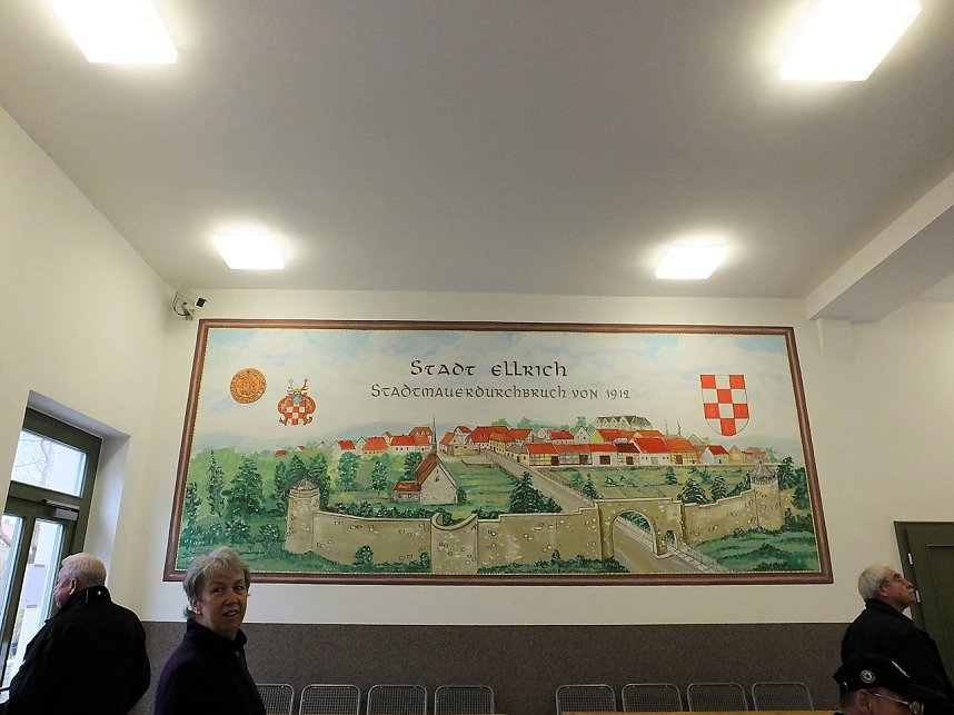 Taufe am Ellricher Bahnhof