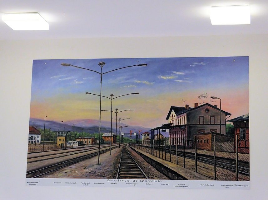 Taufe am Ellricher Bahnhof