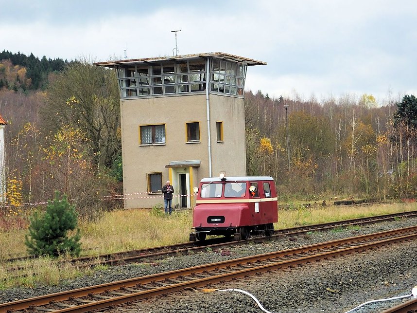 Taufe am Ellricher Bahnhof