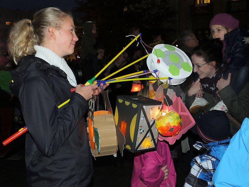 Das Martinsfest 2014 auf dem Theaterplatz
