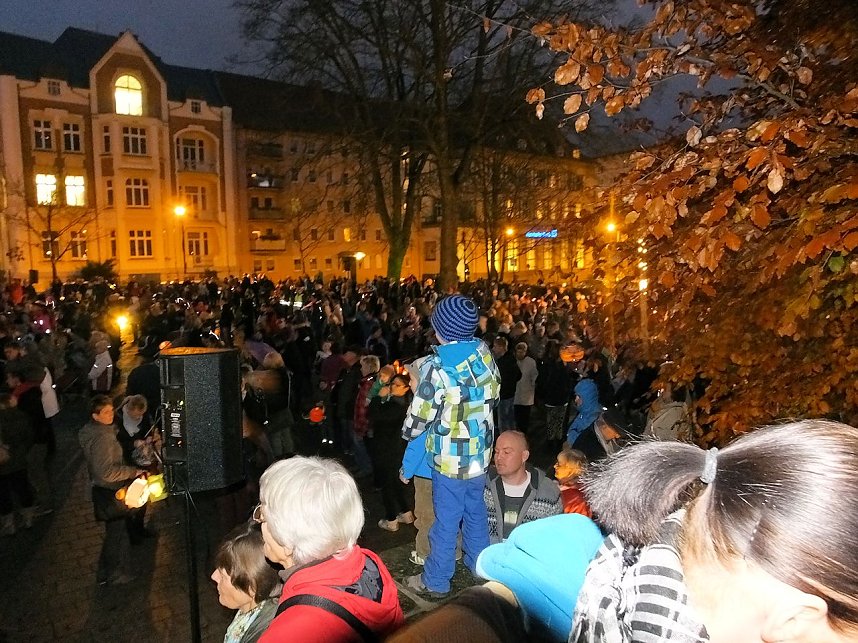 Das Martinsfest 2014 auf dem Theaterplatz