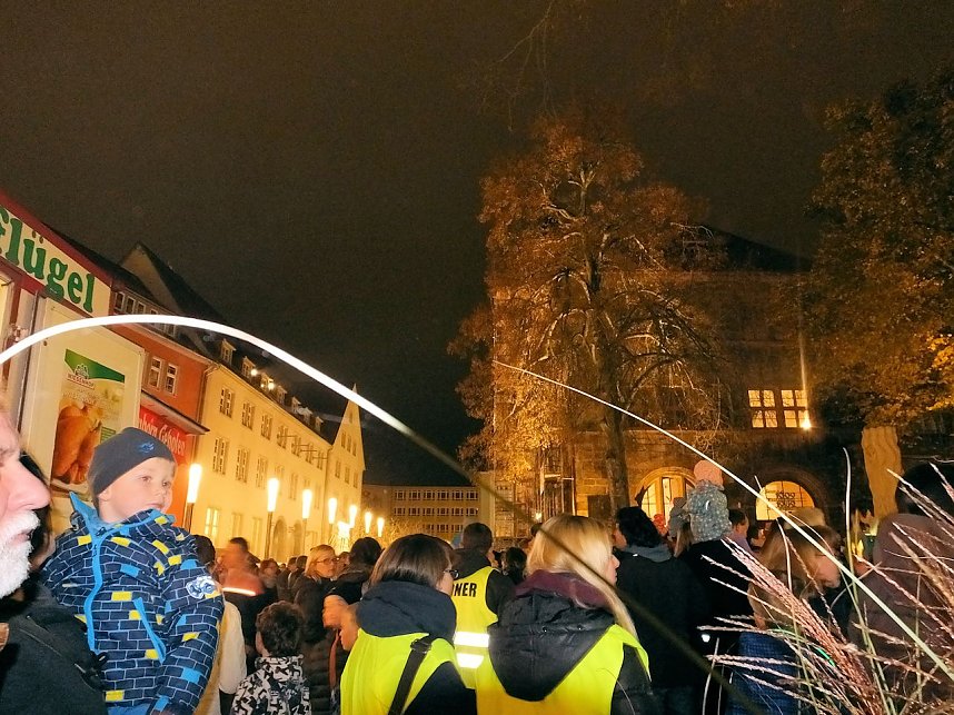 Das Martinsfest 2014 auf dem Theaterplatz