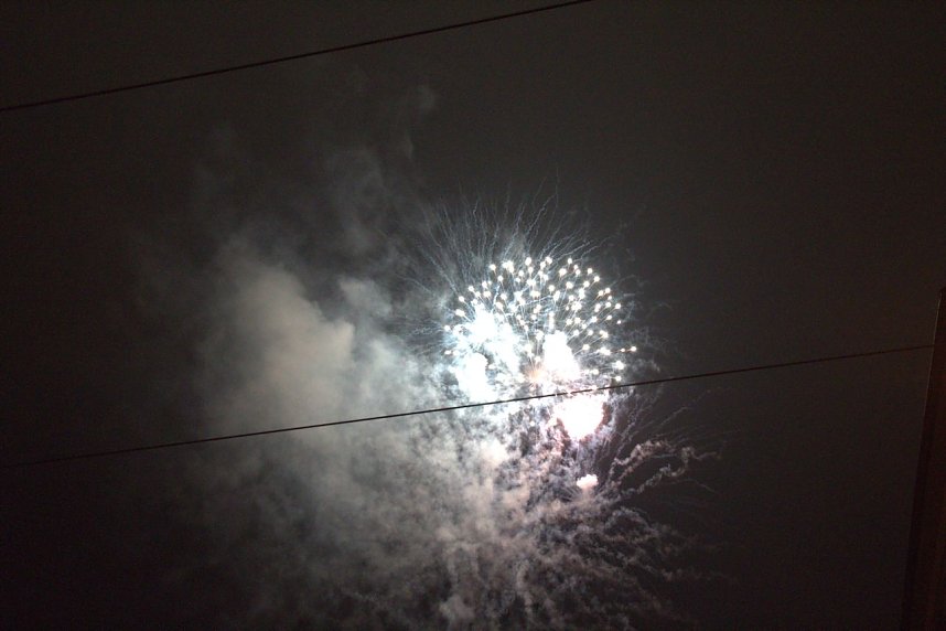 Feuerwerk am Martinstag