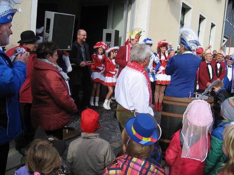Faschingsauftakt in Ellrich um 11.11 Uhr