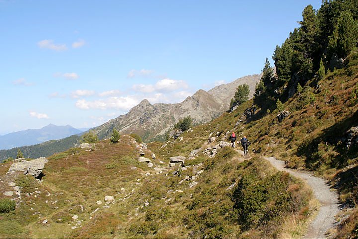 Abstieg vom Patscher Koffel