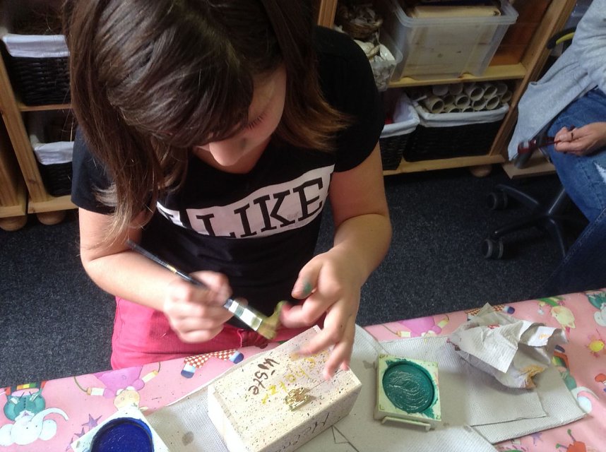 Kummerkasten im Haus der Kinder