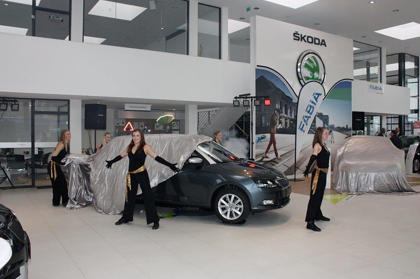 Premiere f&uuml;r den neuen Fabia in Nordhausen