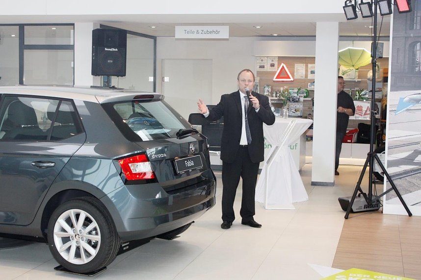 Premiere f&uuml;r den neuen Fabia in Nordhausen