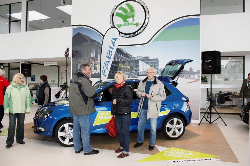 Premiere f&uuml;r den neuen Fabia in Nordhausen