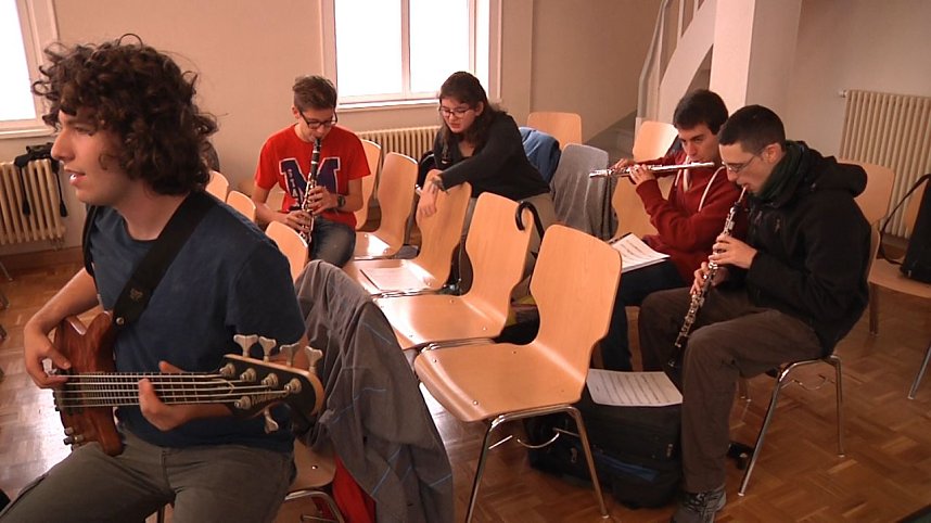 Mit Musik die Welt verbessern - eine interkulturelle Gruppe israelischer Jugendlicher besucht dieser Tage wieder Nordhausen