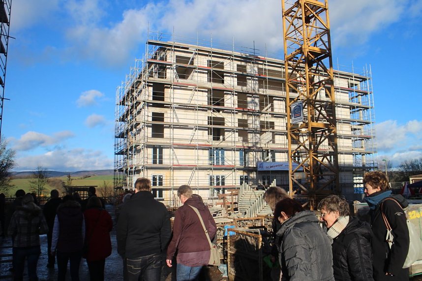 Richtfest in der Nordh&auml;user Semmelwei&szlig;stra&szlig;e