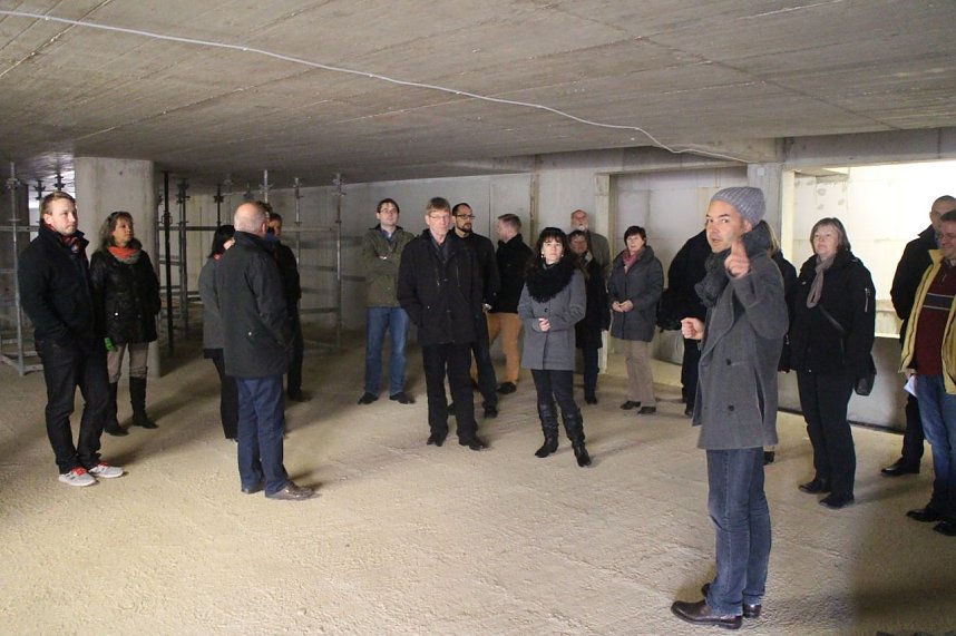 Richtfest in der Nordh&auml;user Semmelwei&szlig;stra&szlig;e