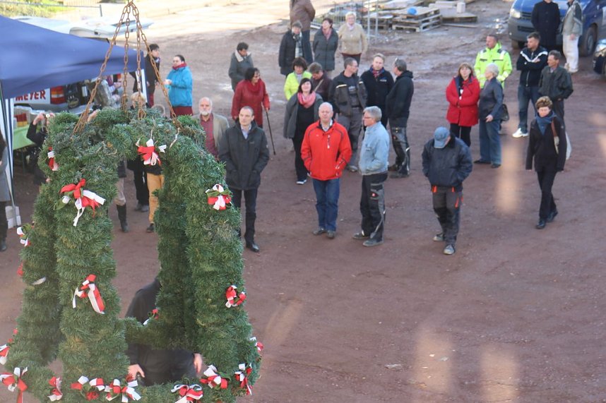 Richtfest in der Nordh&auml;user Semmelwei&szlig;stra&szlig;e