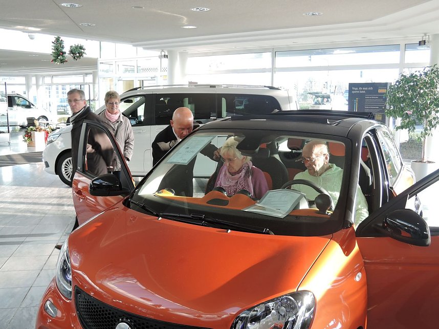 Smart gekommen, stark begeistert