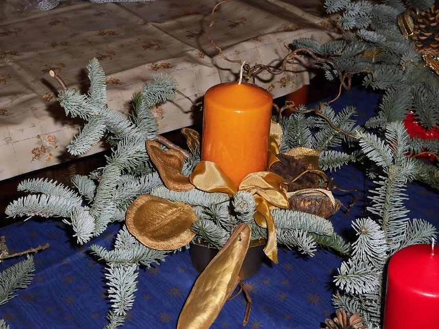 Weihnachtsbasteln mit den "Flinken Nadeln" in Ilfeld