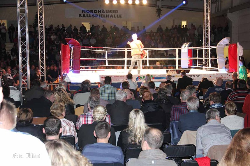 Boxnacht mit einem klaren Sie f&uuml;r den Nordh&auml;user Sportverein