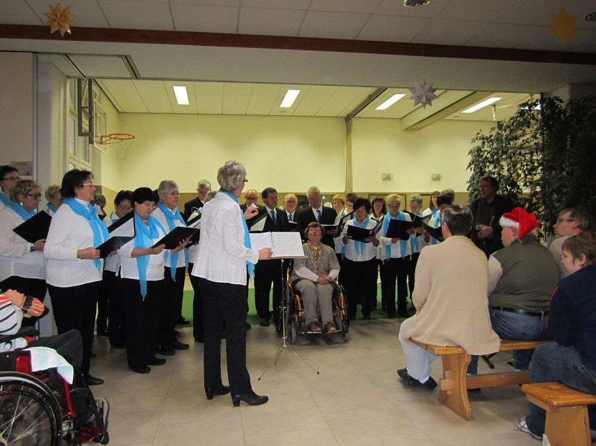 Konzertchor Nordhausen trat bei Nordth&uuml;ringer Lebenshilfe auf