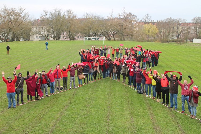 Studenten der Fachhochschule Nordhausen erinnern an Welt-AIDS-Tag