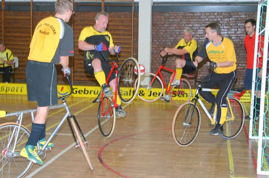Die Ilfelder Radballer sind nun auch in der Verbandsliga Spitze
