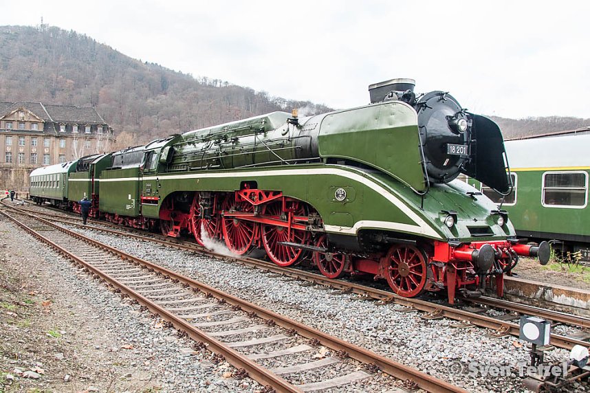 Die 18201 auf Harzrundfahrt