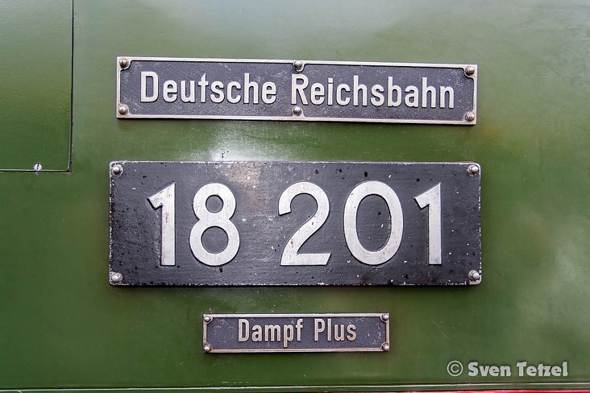 Die 18201 auf Harzrundfahrt