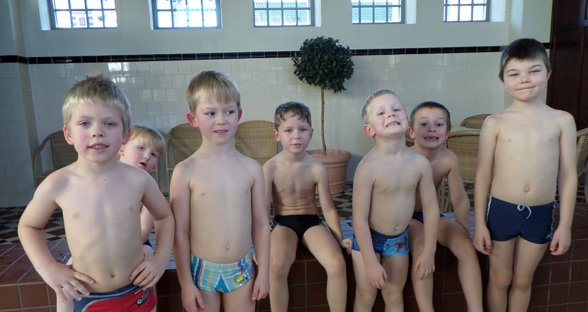 500. Kinderschwimmkurs im Badehaus Nordhausen