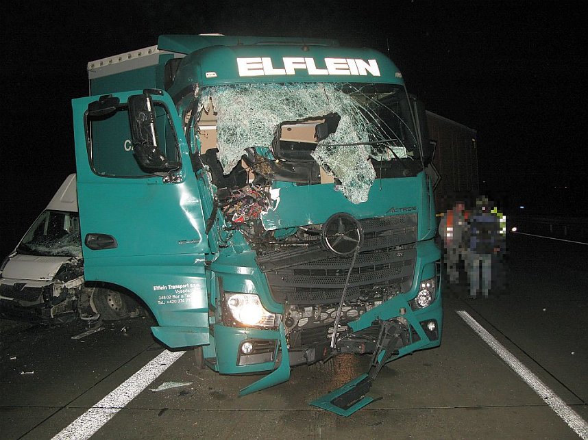 Schwerer Unfall auf der Autobahn