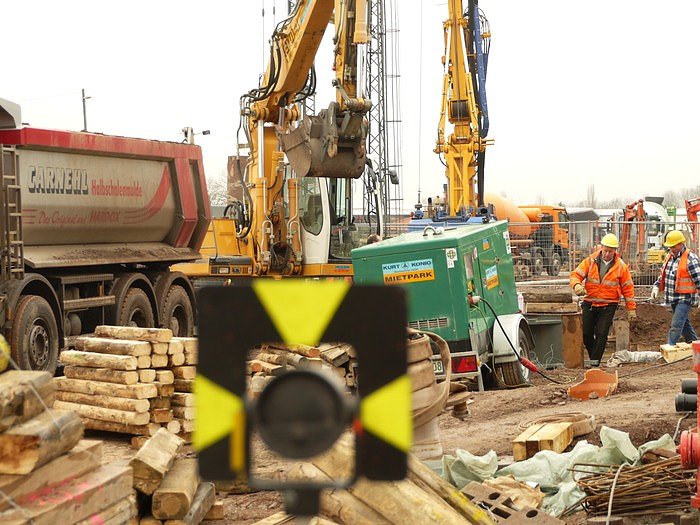 Szenen einer Baustelle