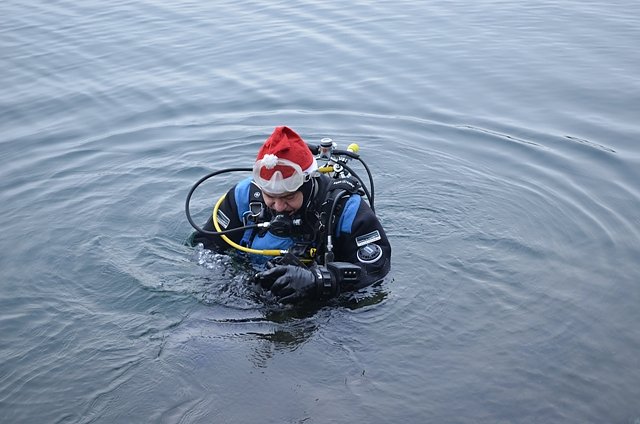 Vor Weihnachten in Nordhausen abgetaucht