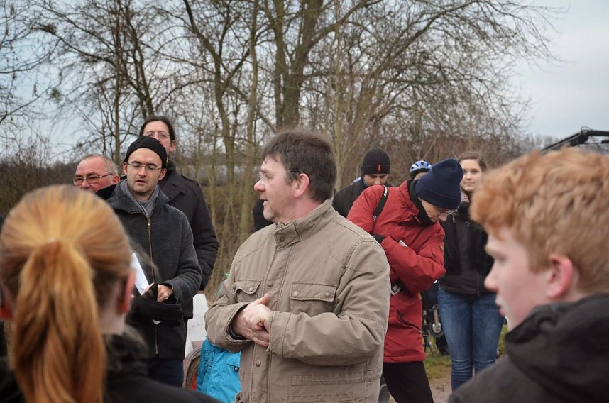 Protest gegen Probebohrungen