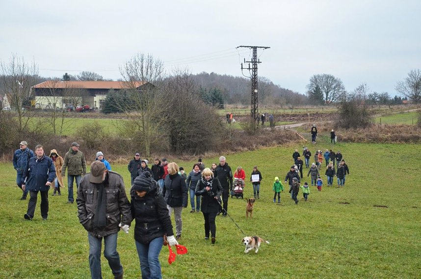 Protest gegen Probebohrungen
