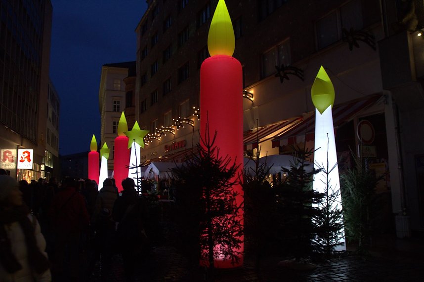 Weihnachtsmarkt in Leipzig