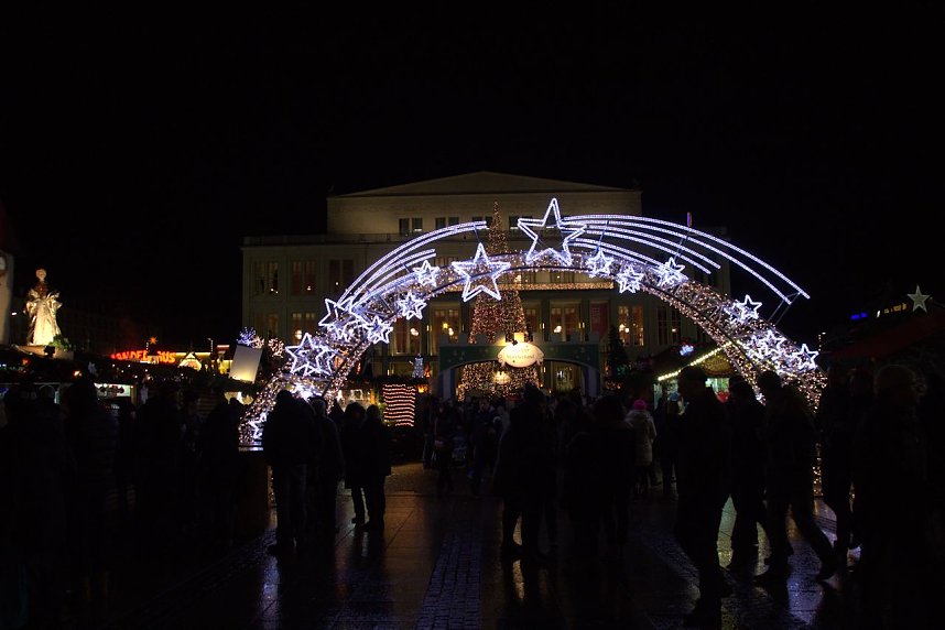 Weihnachtsmarkt in Leipzig