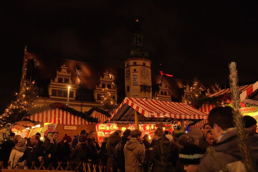 Weihnachtsmarkt in Leipzig