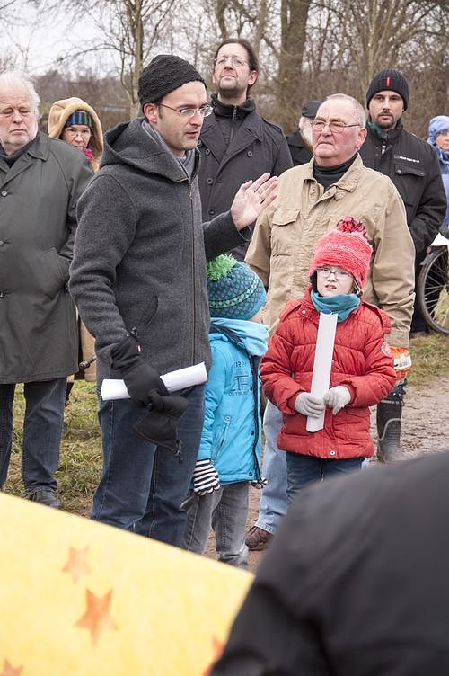 Protest gegen Probebohrungen