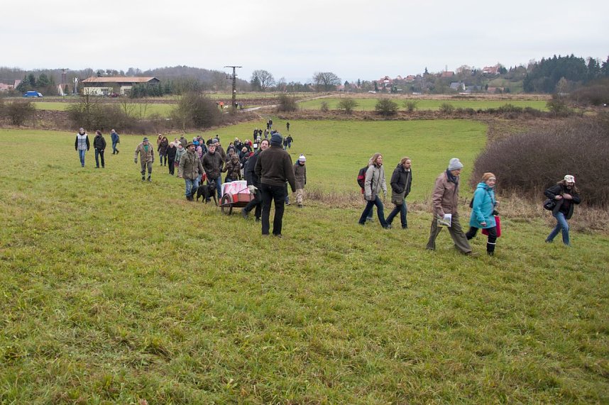 Protest gegen Probebohrungen