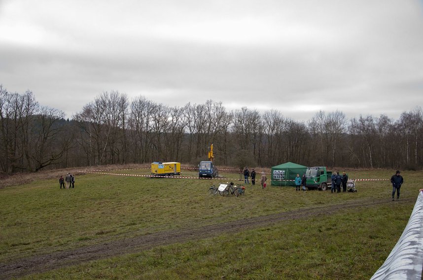 Protest gegen Probebohrungen