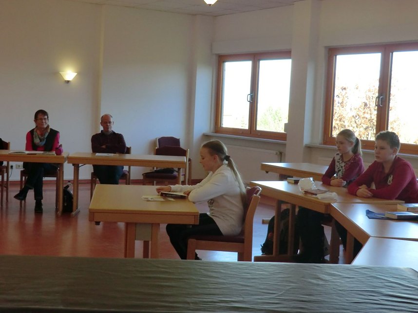 Die Sch&uuml;ler und Sch&uuml;lerinnen des Bleicher&ouml;der Schillergymnasiums suchten die besten Vorleser