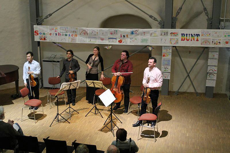 Konzert f&uuml;r Fl&uuml;chtlinge in Sondershausen