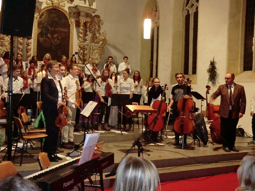 Weihnachtskonzert des Schiller-Gymnasiums Bleicherode